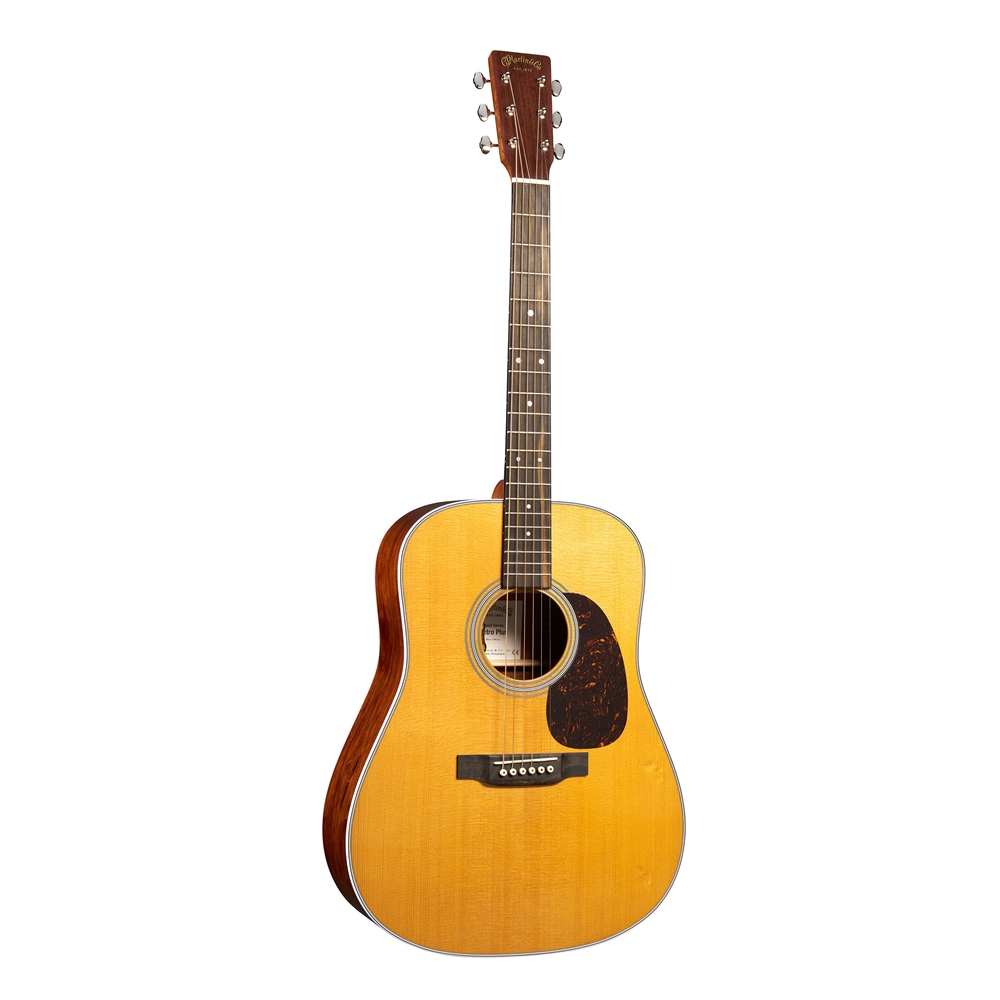 Martin DE Retro Plus Granadillo Dreadnought Retro Plus Acoustic Electric Guitar, Spruce/ Granadillo w/ Soft Shell Case